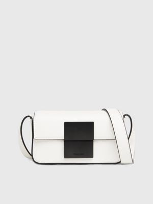 White calvin deals klein crossbody bag