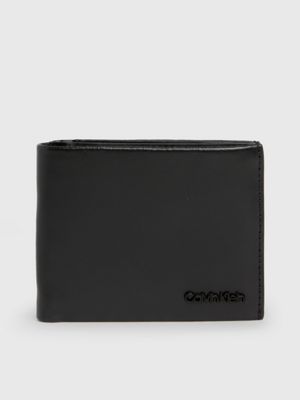 Calvin klein men's wallet deals with coin pocket