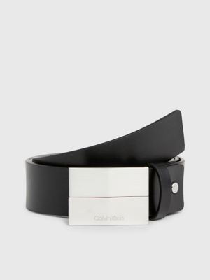 Calvin klein store plaque belt