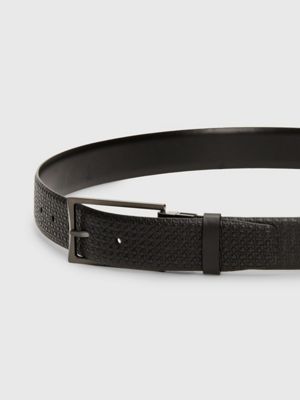 Calvin klein men's clearance smooth leather reversible belt