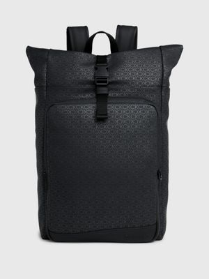 Calvin klein deals leather backpack