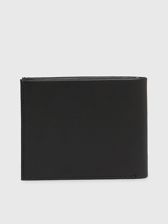 cartera billetera de piel black de hombre calvin klein