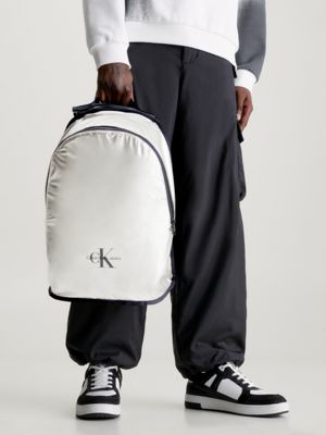 Calvin klein backpack outlet white