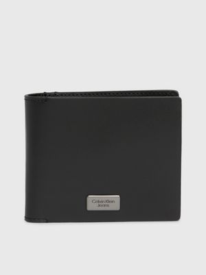 Calvin klein deals leather billfold wallet