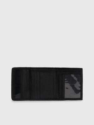 black rfid trifold wallet for men calvin klein jeans