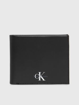 Calvin Klein Guantes de cuero para hombre