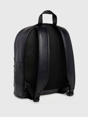 Calvin klein deals logo backpack