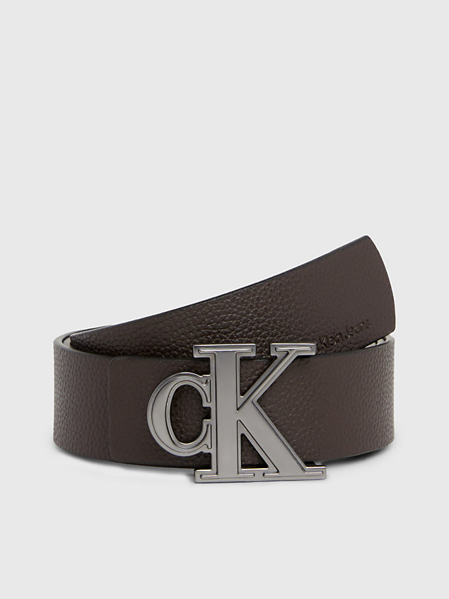 boîte cadeau avec ceinture en cuir black pour hommes calvin klein jeans