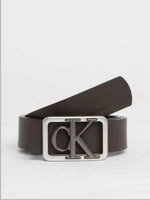 Calvin klein reversible discount flat strap belt