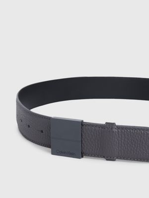 iron gate leather belt for men calvin klein