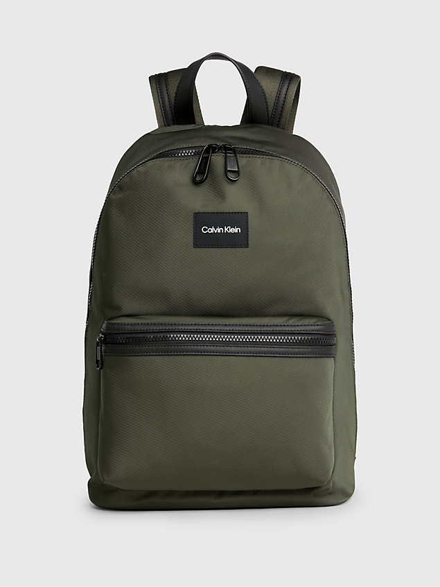 green round backpack for men calvin klein