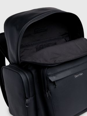 Calvin klein pebble clearance leather backpack