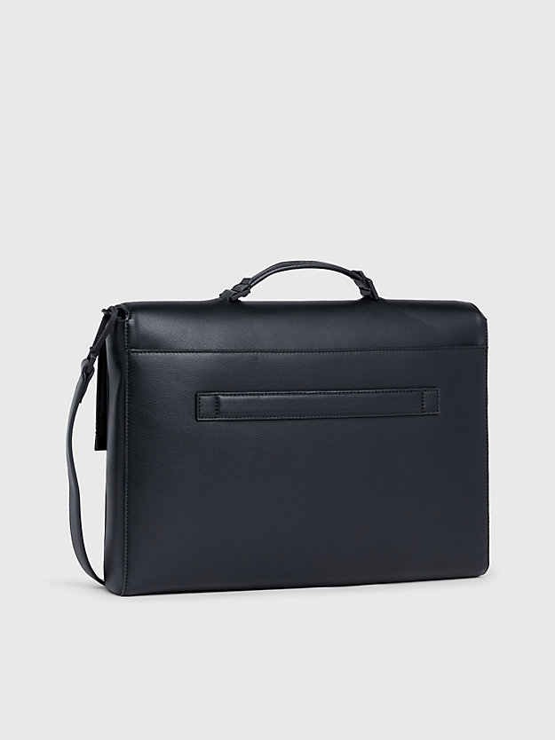 ck black laptop bag for men calvin klein