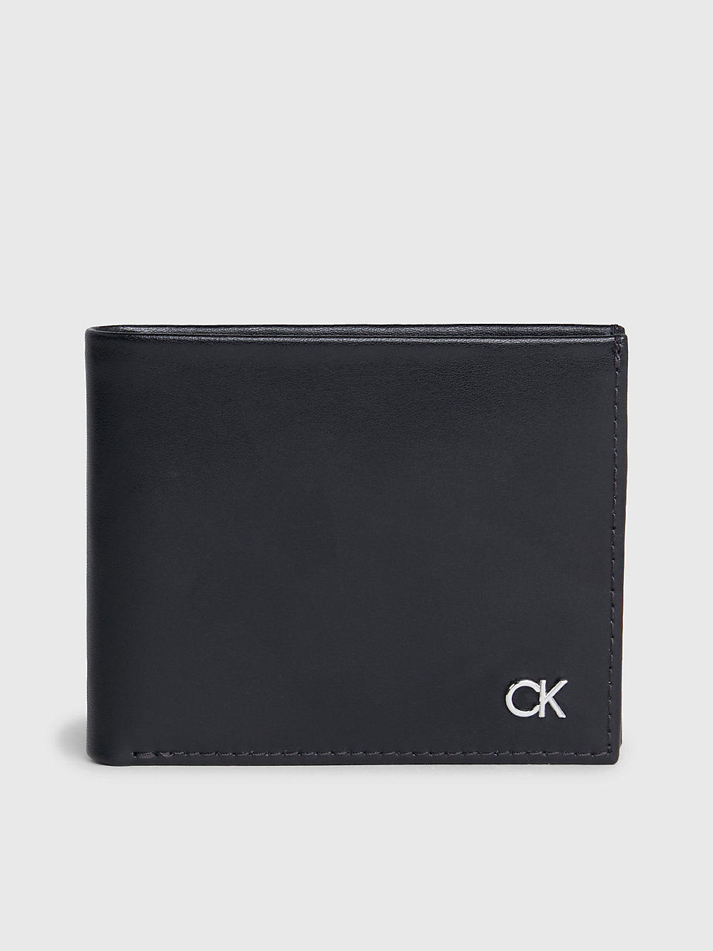 CK BLACK Leather Rfid Slimfold Wallet undefined Men Calvin Klein