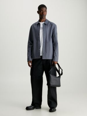 Calvin Klein Nero Polyester Mens Shoulder Bag