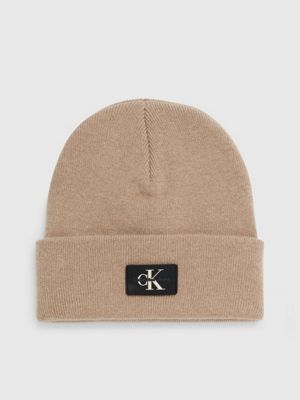 Wool Blend Beanie Calvin Klein®