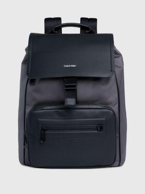 Calvin klein best sale backpack mens leather