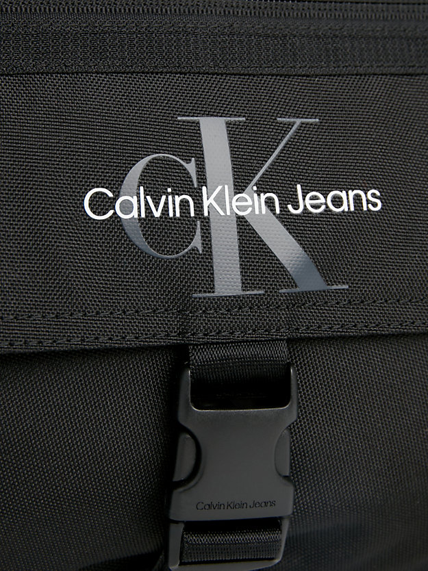 sacoche à logo black pour hommes calvin klein jeans