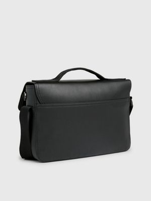 Mens satchel bag clearance black