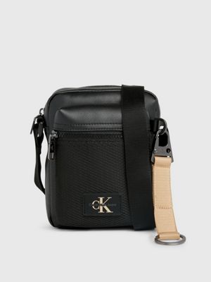 CALVIN KLEIN HUDSON CK Monogram Jacquard 4 Pocket Cross Body Bag Br/Ch –  TruLavi Shop