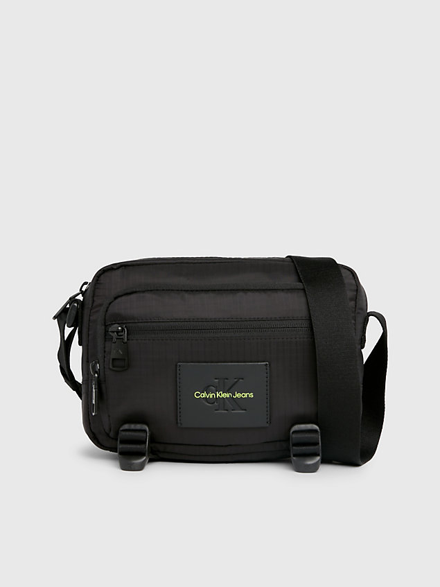 sac en bandoulière avec logo black pour hommes calvin klein jeans