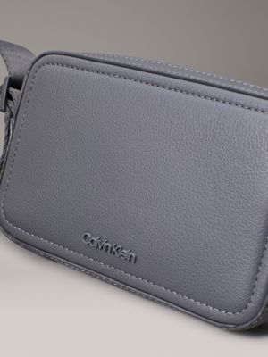 iron gate pebble small crossbody bag for men calvin klein