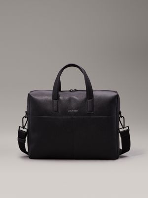 black laptop bag for men calvin klein