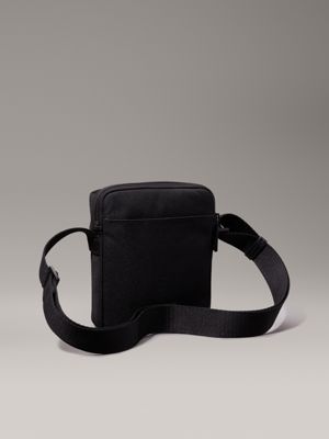 ck black small reporter bag for men calvin klein