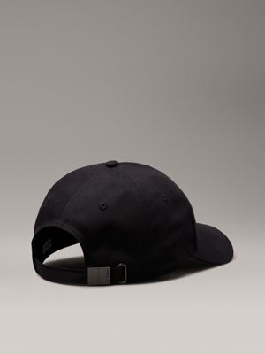 ck black twill cap for men calvin klein