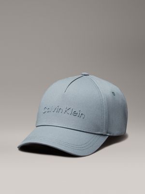 blue twill cap for men calvin klein