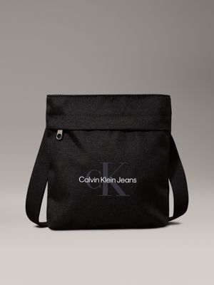 Logo Flat Crossbody Bag