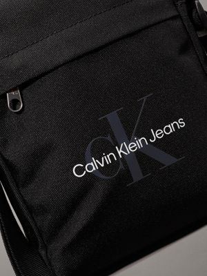 black crossbody bag for men calvin klein jeans