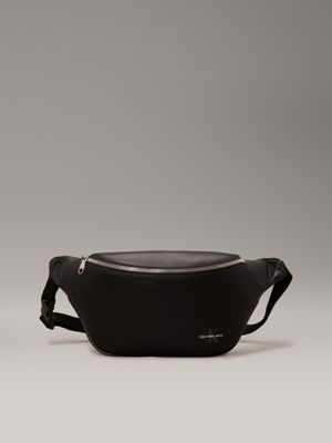 Black calvin klein bum bag hotsell