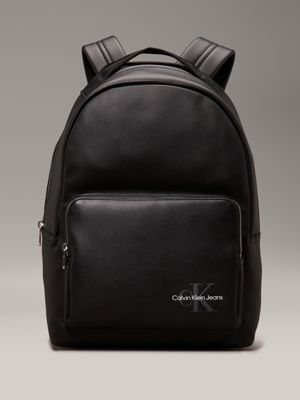 Calvin klein black and white backpack deals