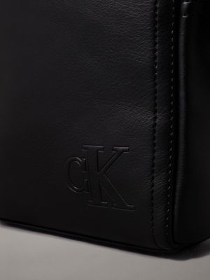 black reporter bag for men calvin klein jeans