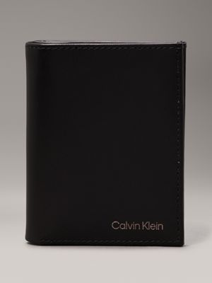  leather rfid billfold wallet for men calvin klein