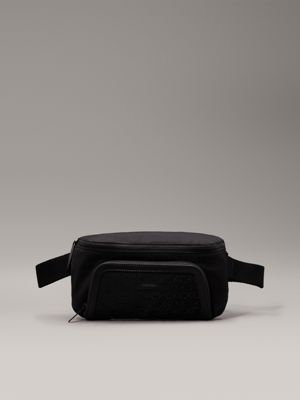 black logo bum bag for men calvin klein