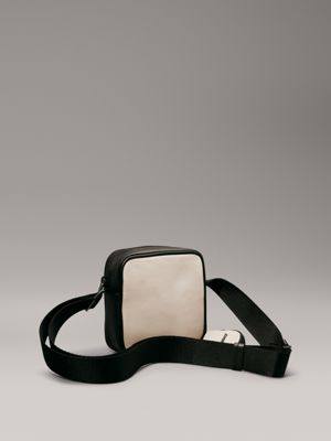 travertine square crossbody reporter bag for men calvin klein