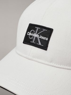 eggshell twill cap for men calvin klein jeans