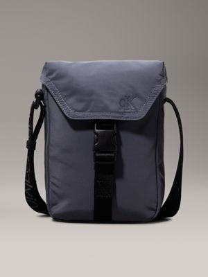 blue reporter bag for men calvin klein jeans