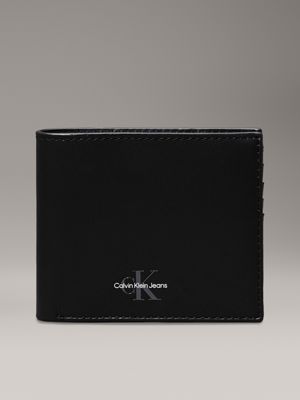 Logo Leather Billfold Wallet Calvin Klein K50K5120640GK