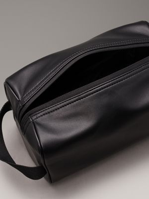 black wash bag for men calvin klein jeans