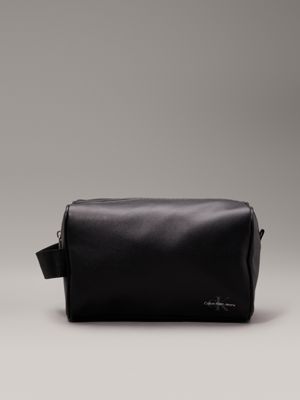 black wash bag for men calvin klein jeans