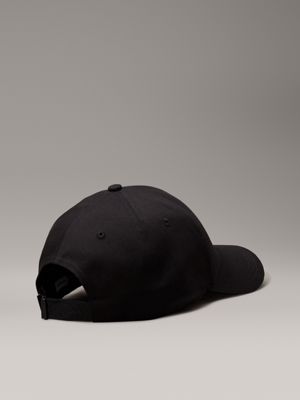 black logo cap for men calvin klein jeans