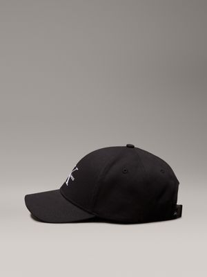 black logo cap for men calvin klein jeans