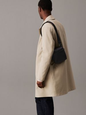 ck black square reporter bag for men calvin klein