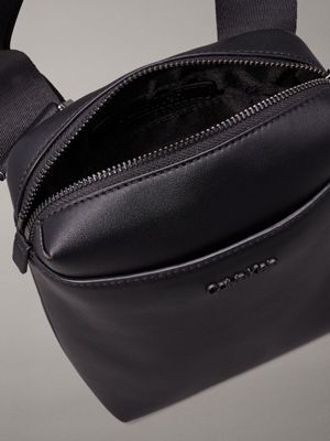 ck black square reporter bag for men calvin klein