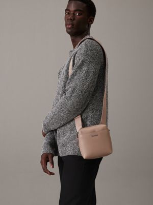 cinder square reporter bag for men calvin klein