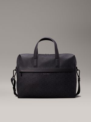 Calvin klein leather laptop bag online