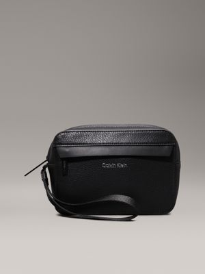 black makeup case for men calvin klein